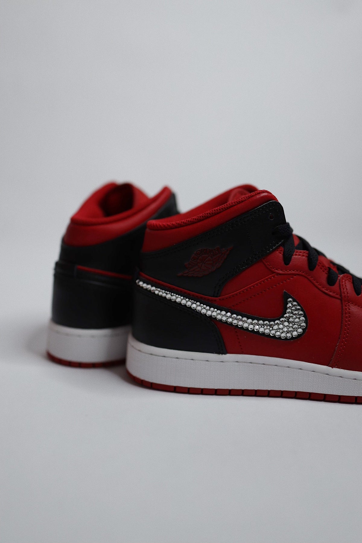 Retro High-Top Sneaker Reverse Bred Bling — Sample Pair